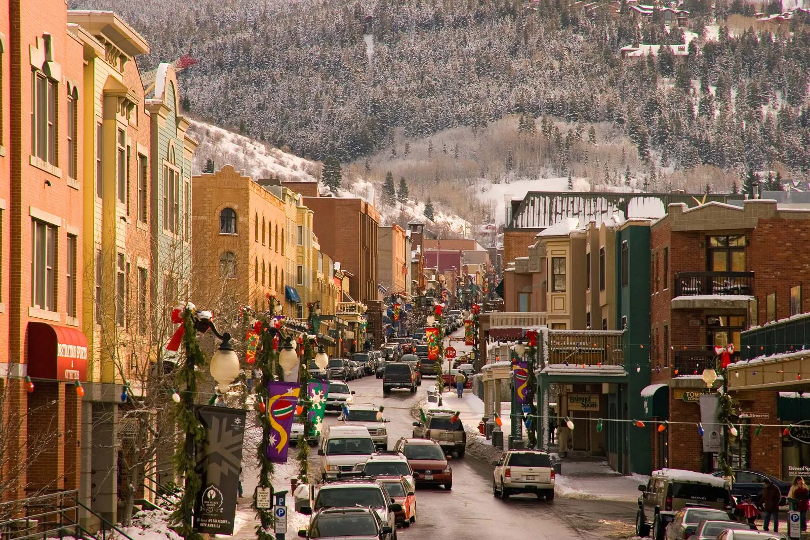 Park City Downtown area